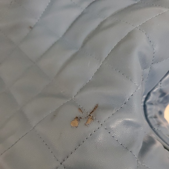 Samantha Brown Wheeled Nylon quilted Weekender - Blue - Picture 2 of 9